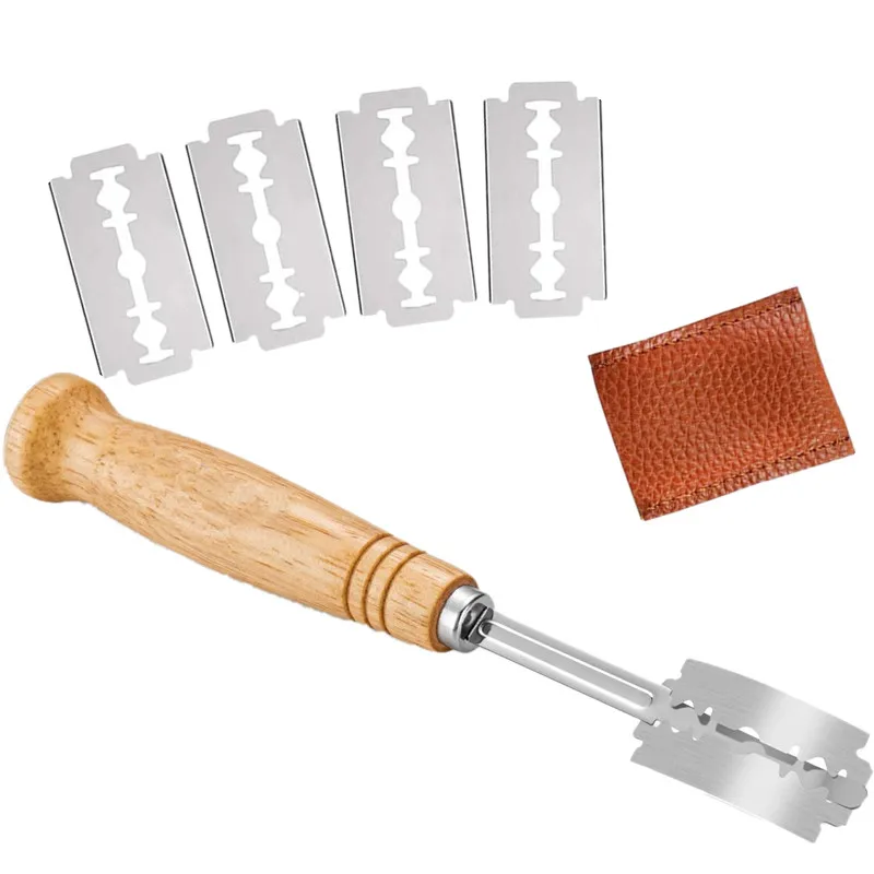 Bread Lame Scoring - Bread Lame with 5 Blades Bakers