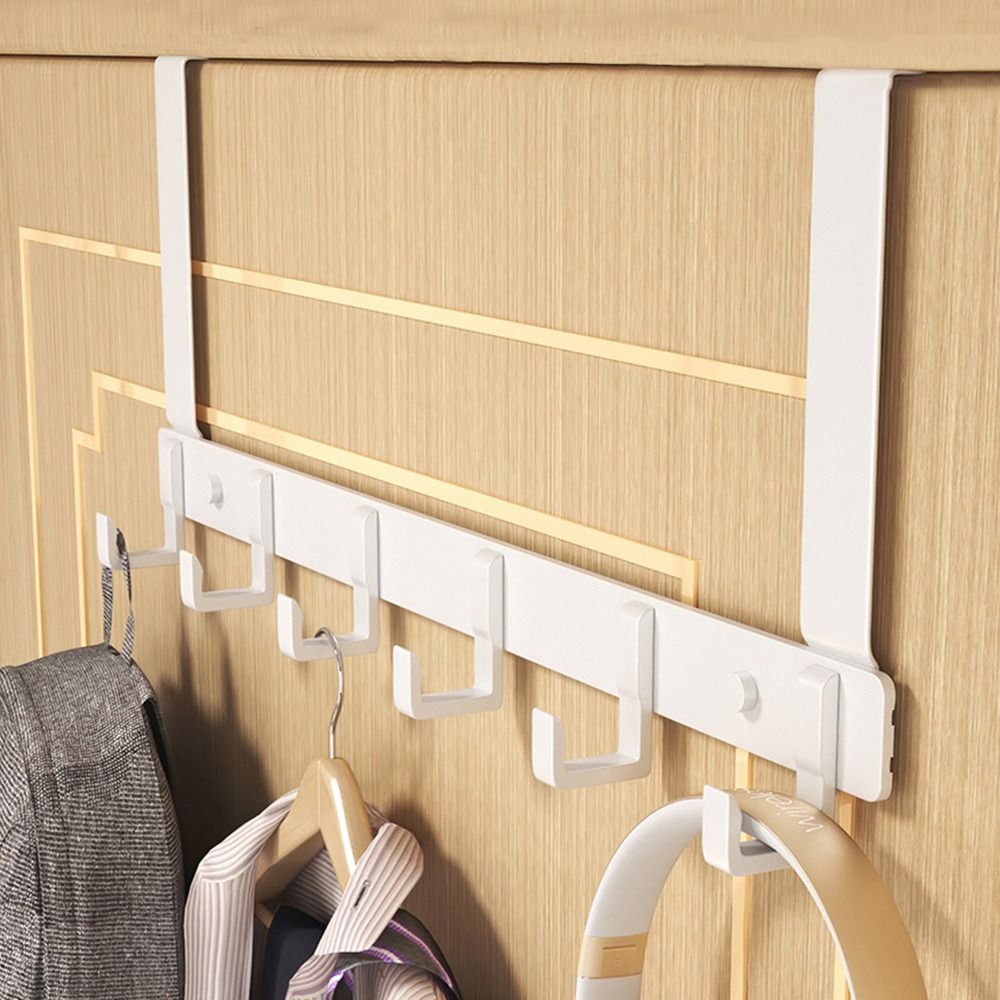 Kitchen Uncle - Hooks Over The Door 6 Hooks
