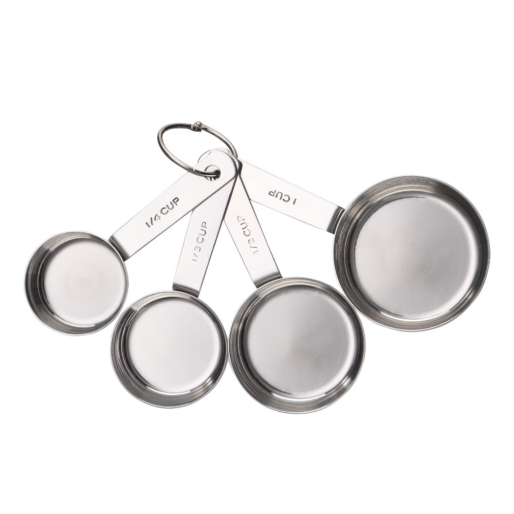 Baking (Kitchen Ingredient) - Stainless Steel Measuring Cups Set of