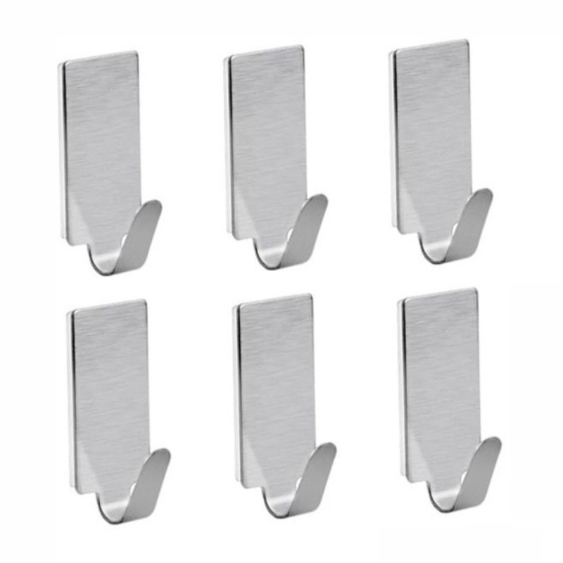 Kitchen Baking Gifts - 5PCS Stainless Steel Self Adhesive Hooks