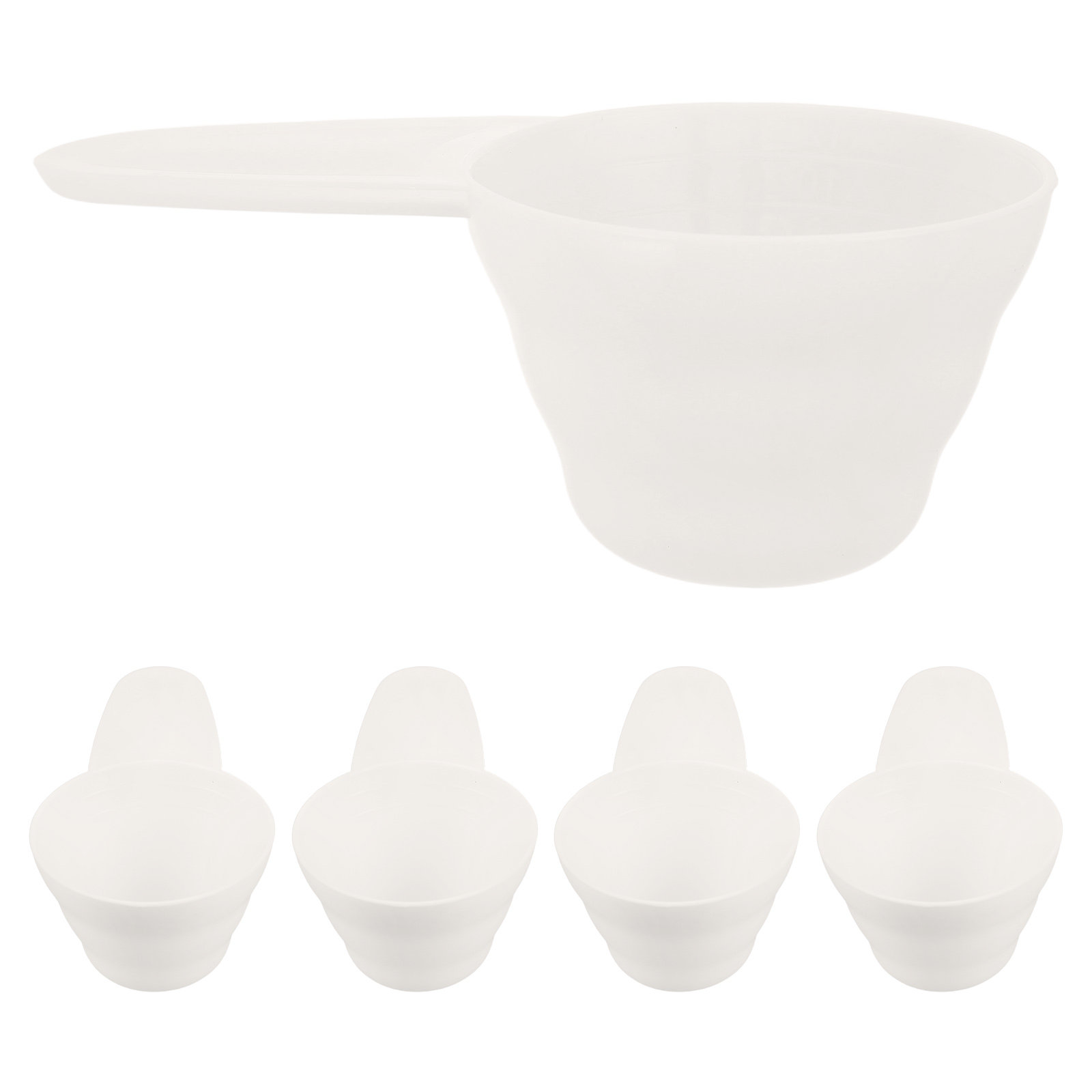Baking (Kitchen Ingredient) - 5Pcs Plastic Measuring Spoon Set Food