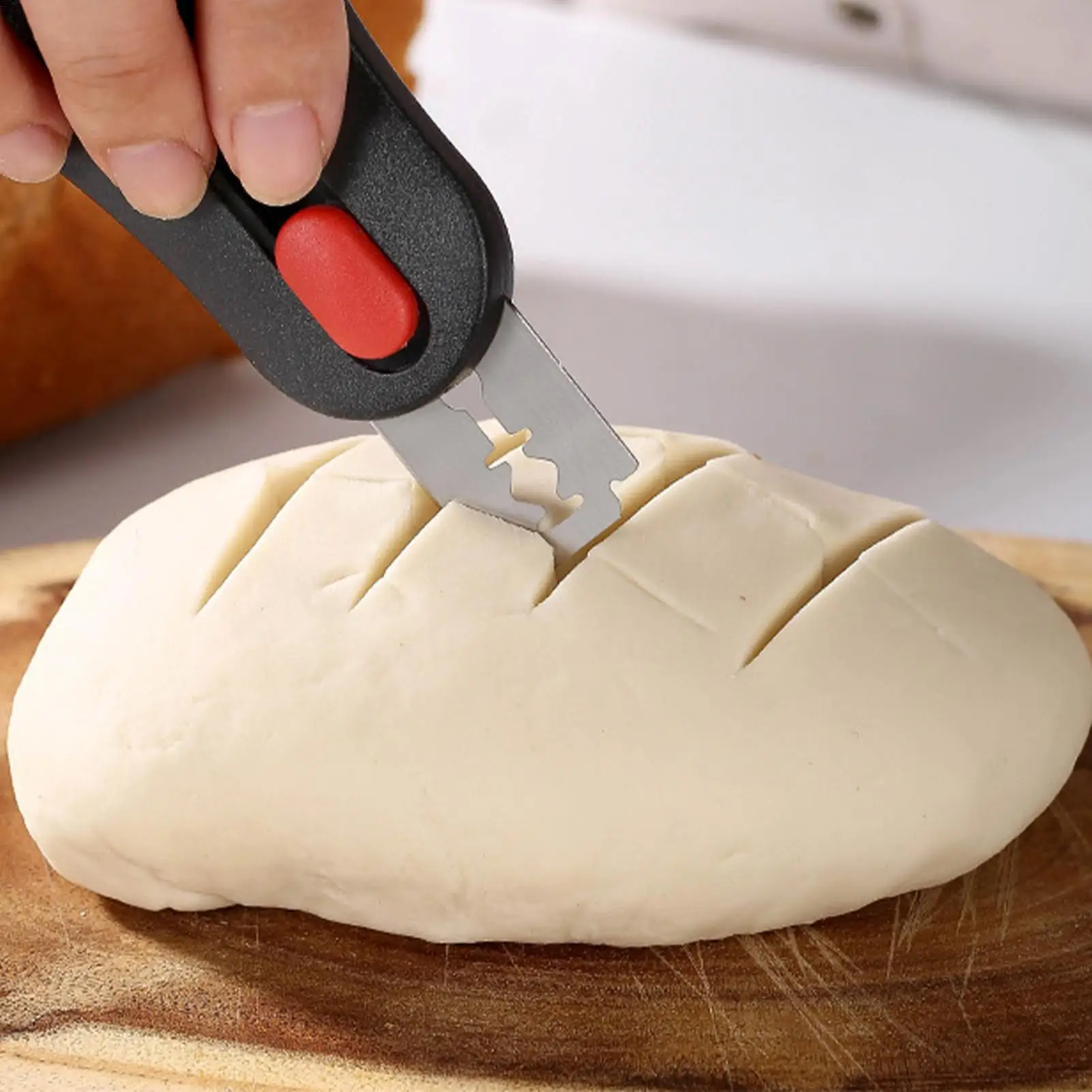 Bread Lame Scoring - Pull Push Bread Scoring Lame Dough