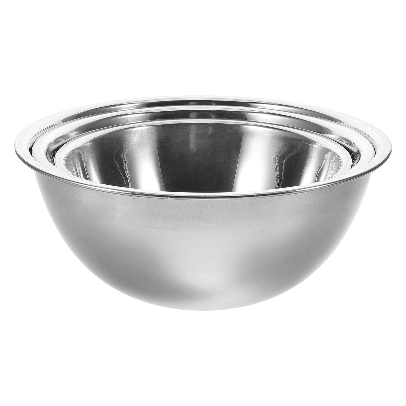 Baking (Kitchen Ingredient) - 3Pcs Stainless Steel Mixing Bowls Set