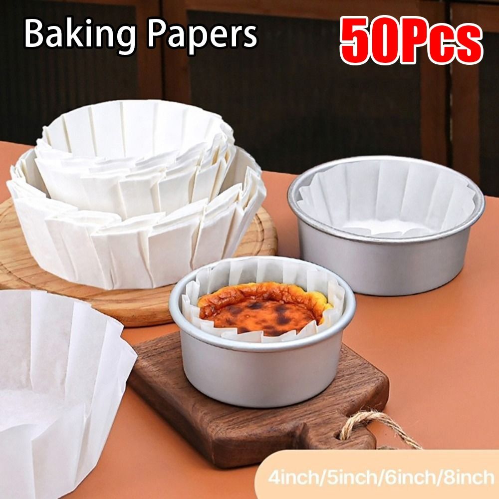 Kitchen Baking Paper - 50Pcs Kitchen Use Baking Papers Foldless