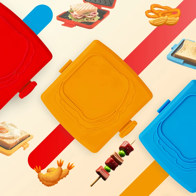 3pack Food Grade Sandwich Toas - Kitchen Baking Set 评论和价格