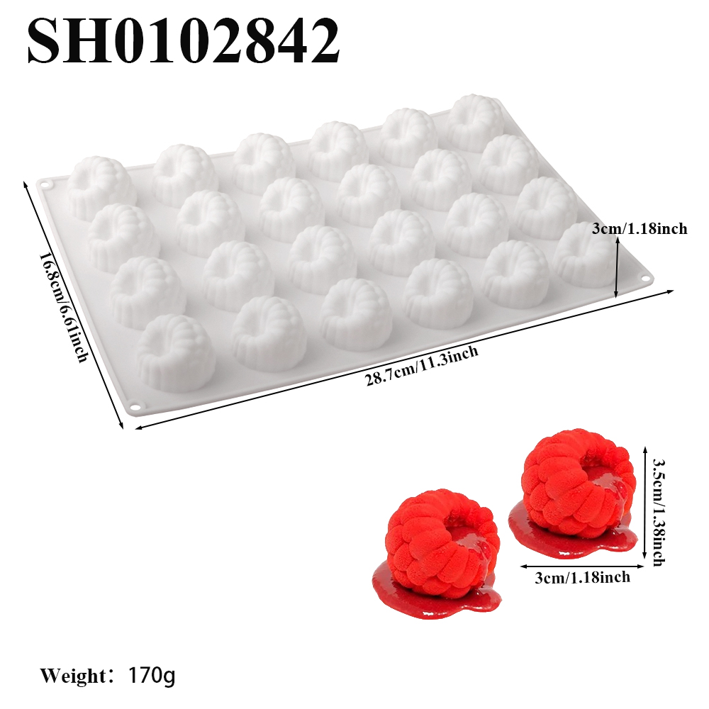 6/12/24-Cell Raspberry Design  - Kitchen Baking Gadgets 评论和价格