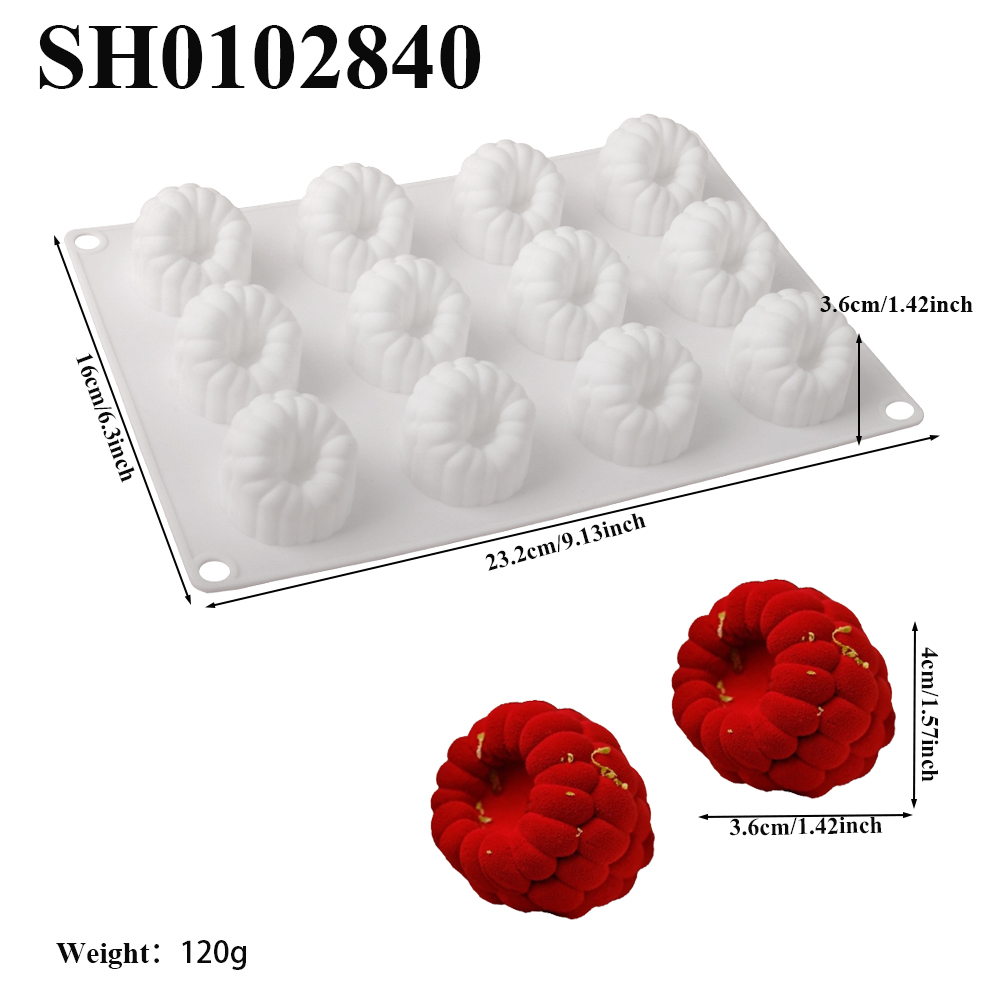 6/12/24-Cell Raspberry Design  - Kitchen Baking Gadgets 评论和价格