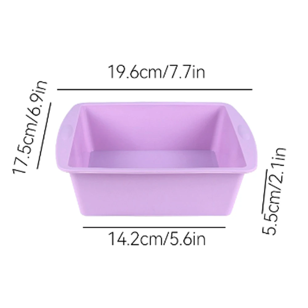 1/4Pcs Silicone Square Cake Mo - Kitchen Appliances For Baking 评论和价格