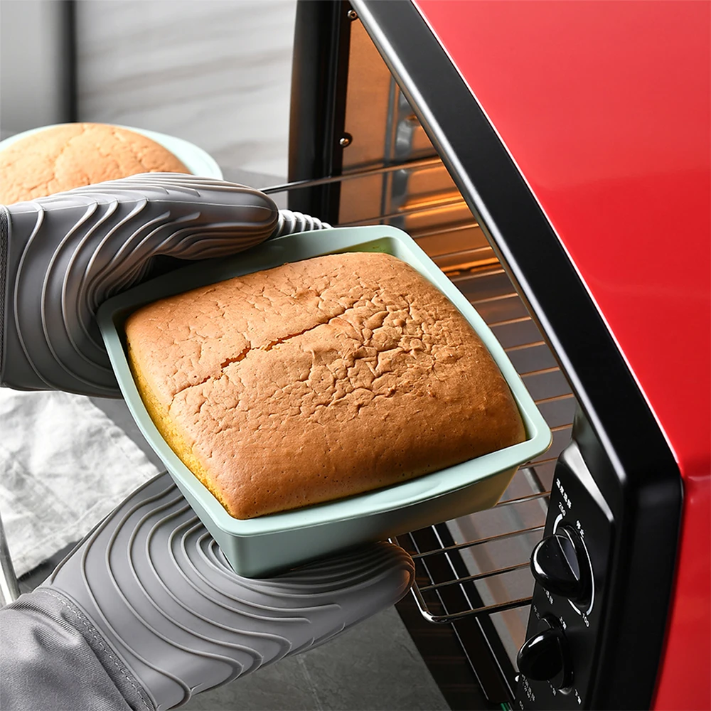 1/4Pcs Silicone Square Cake Mo - Kitchen Appliances For Baking 评论和价格
