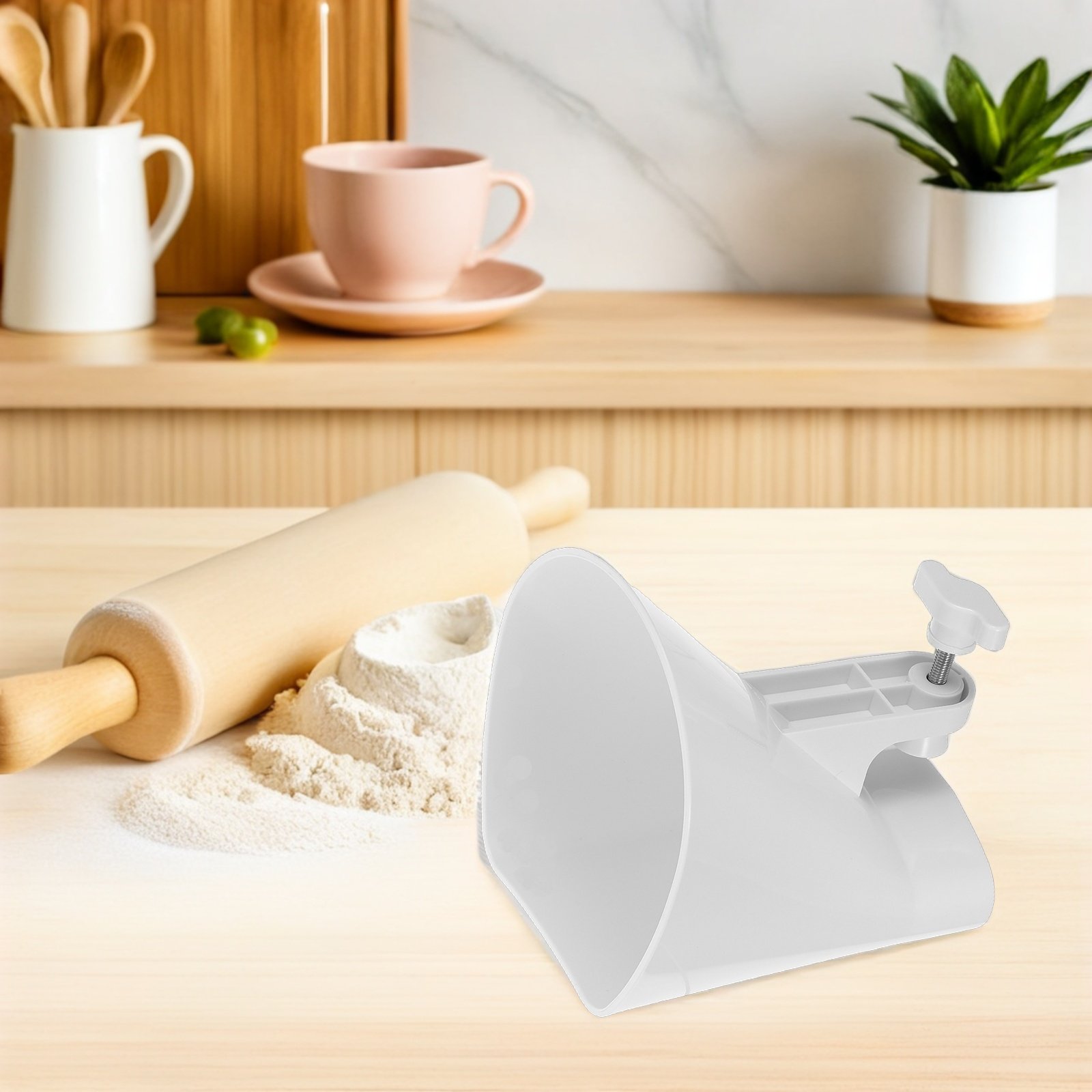 Stand Mixer Funnel Flour Guide - Baking (Kitchen Ingredient) 评论和价格