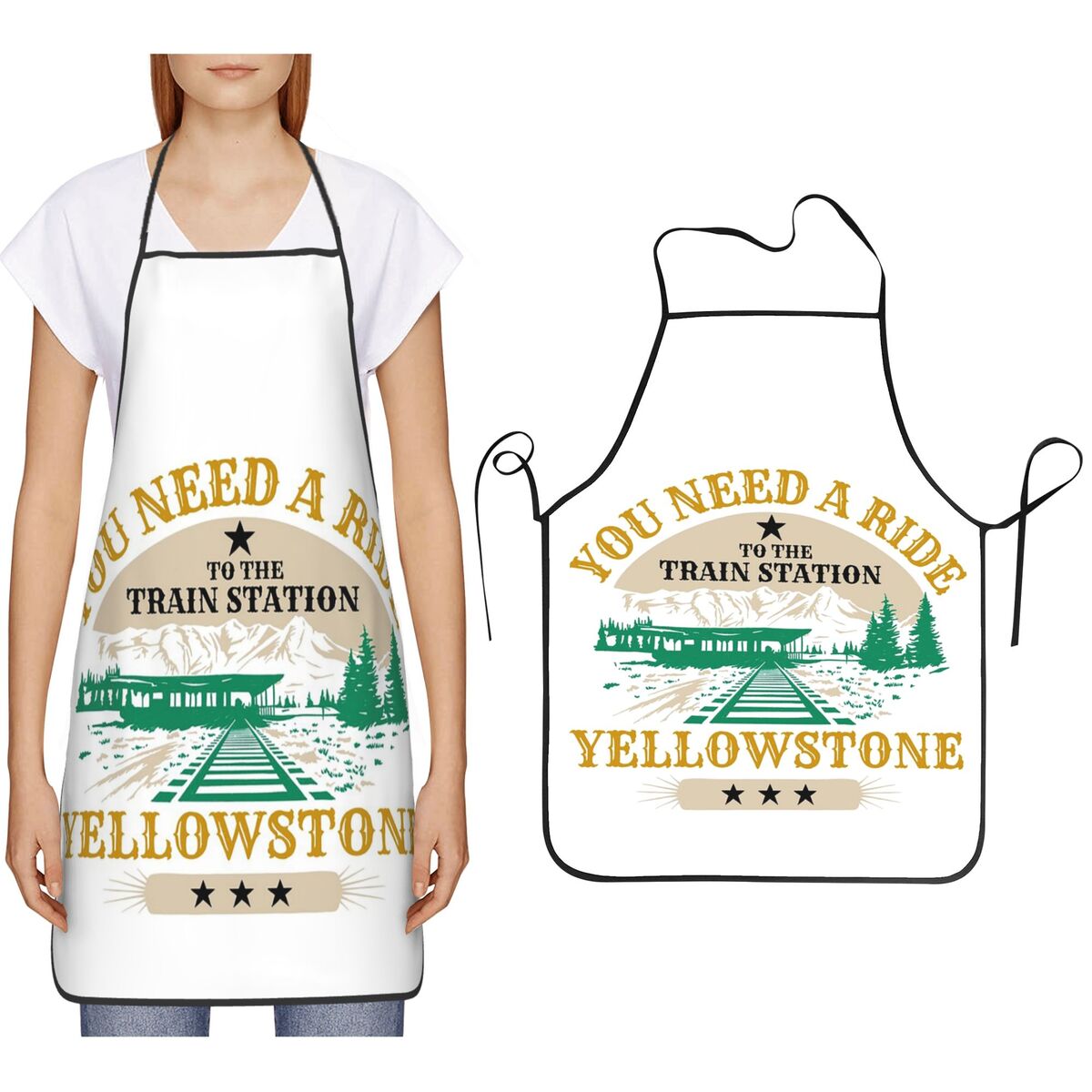 Yellowstone You Need A Ride To - Kitchen Baking Station 评论和价格
