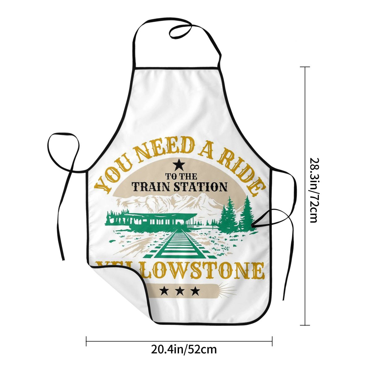 Yellowstone You Need A Ride To - Kitchen Baking Station 评论和价格