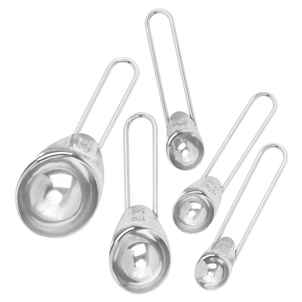 1Set Measuring Spoons Set Stai - Baking (Kitchen Ingredient) 评论和价格