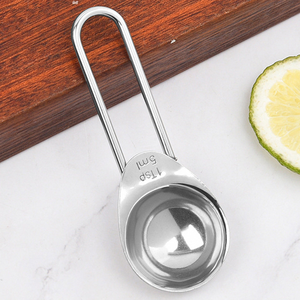 1Set Measuring Spoons Set Stai - Baking (Kitchen Ingredient) 评论和价格