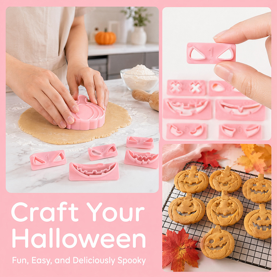 Durable Pumpkin Cookie Cutters - Cookie Cutter Set 评论和价格