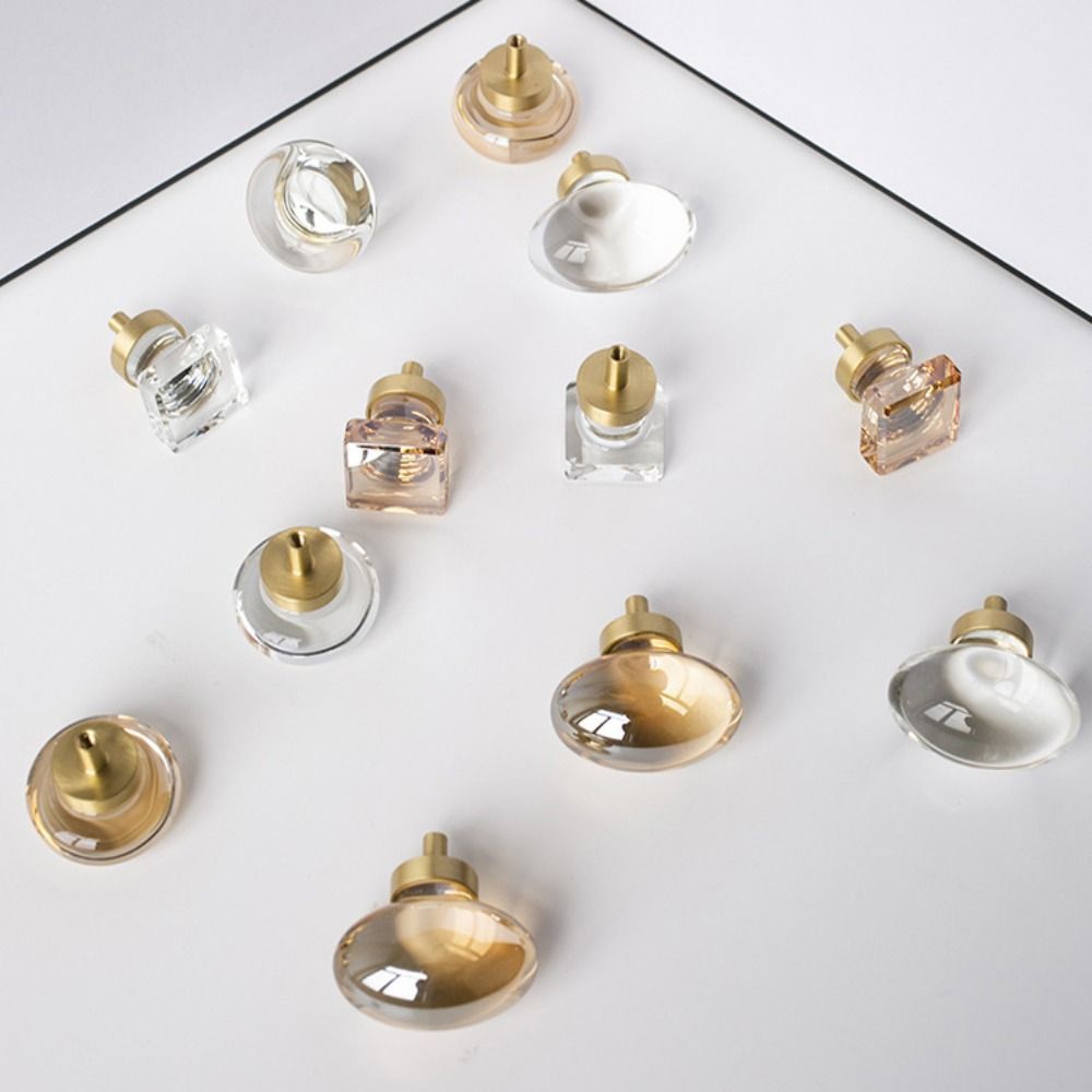 Crystal Glass Furniture Handle - Kitchen Uncle 评论和价格