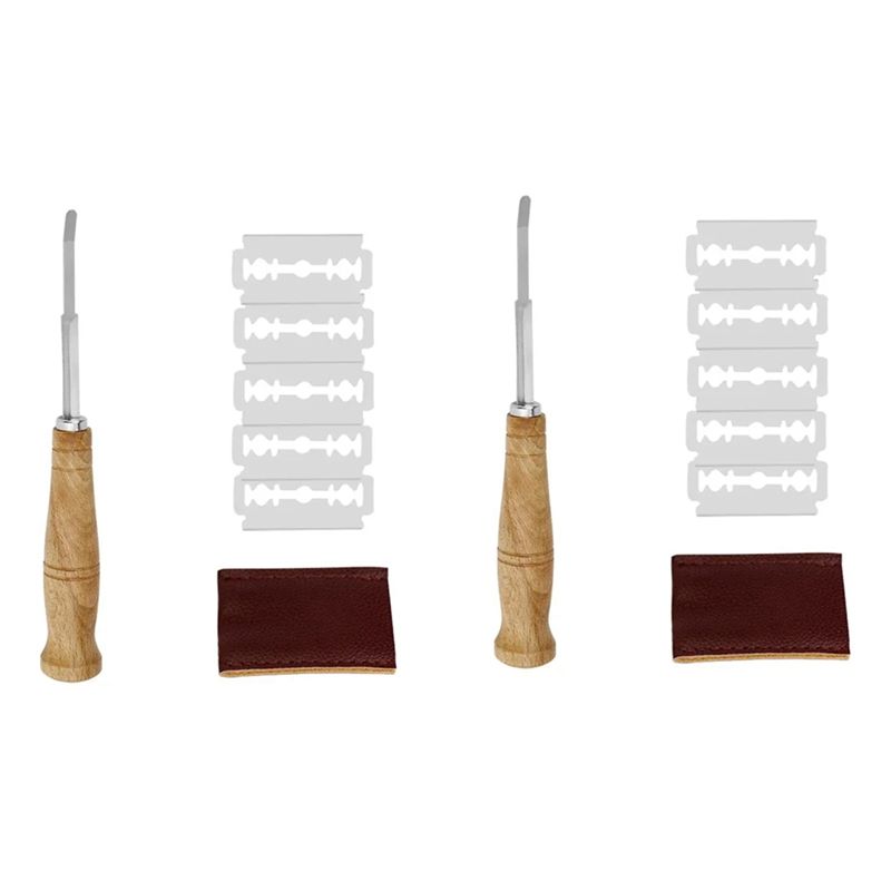 A67K-2Set Bread Lame Knife Sou - Bread Lame Scoring 评论和价格