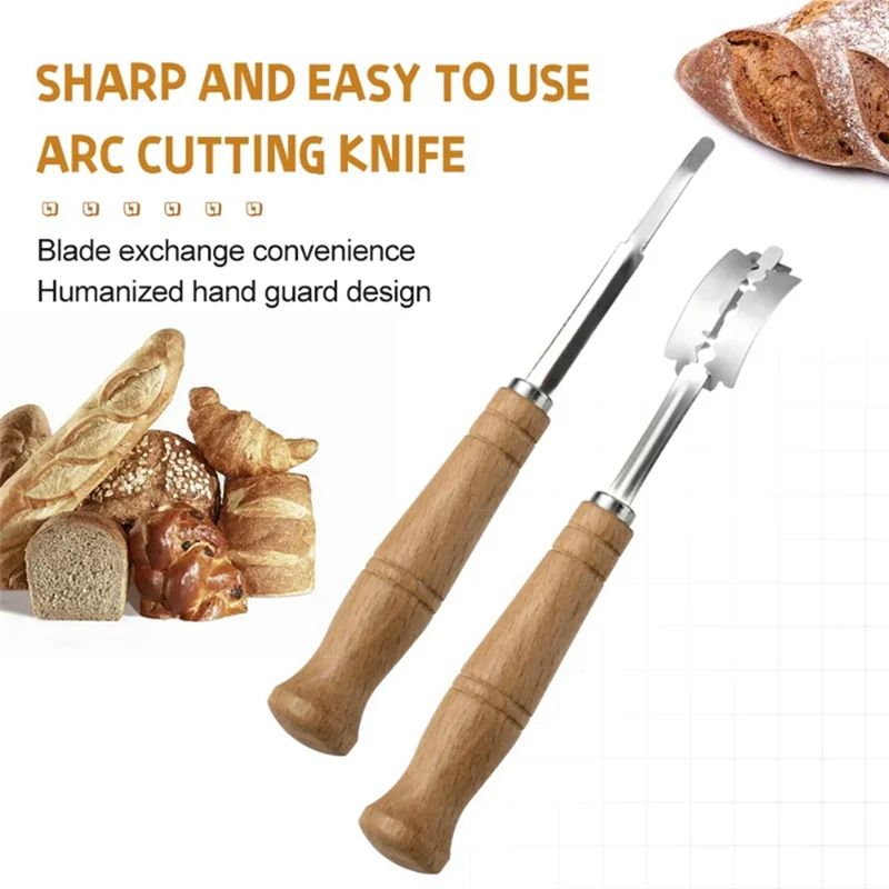 A67K-2Set Bread Lame Knife Sou - Bread Lame Scoring 评论和价格