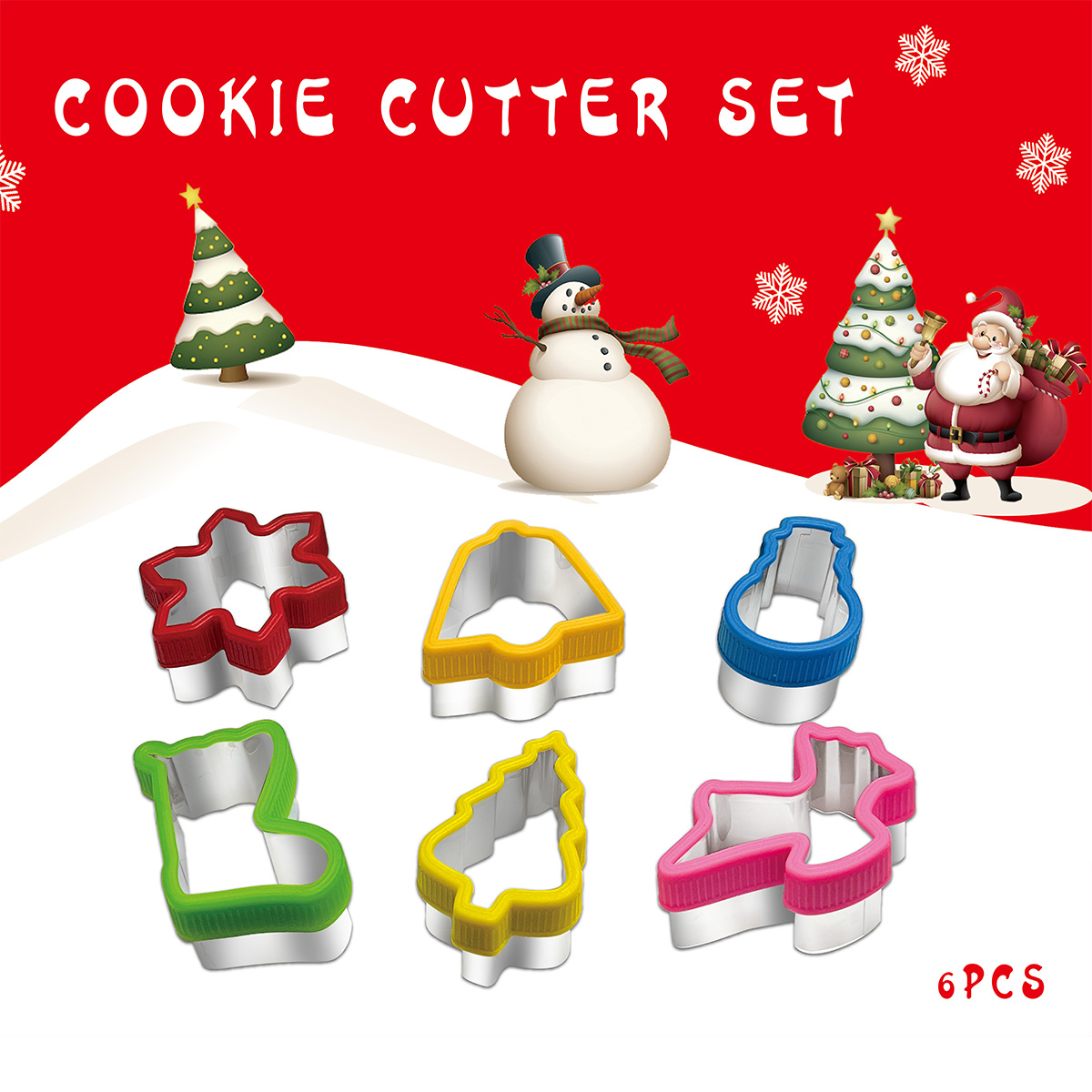 Christmas cookie cutting handg - Kitchen Baking Set 评论和价格
