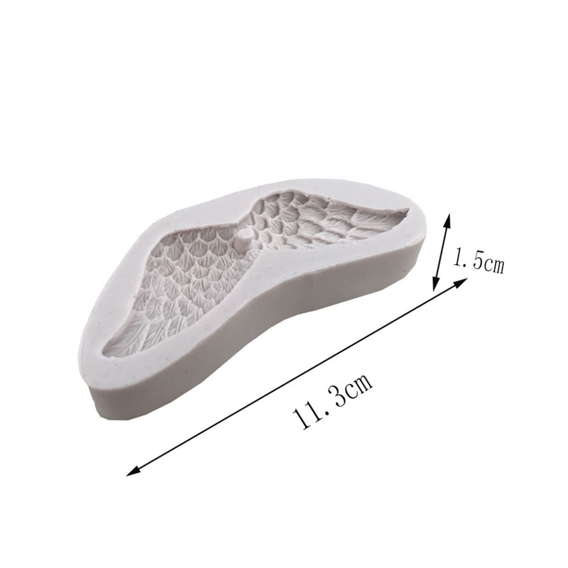 Leaves feather&wings shape 3D  - Kitchen Baking Gadgets 评论和价格