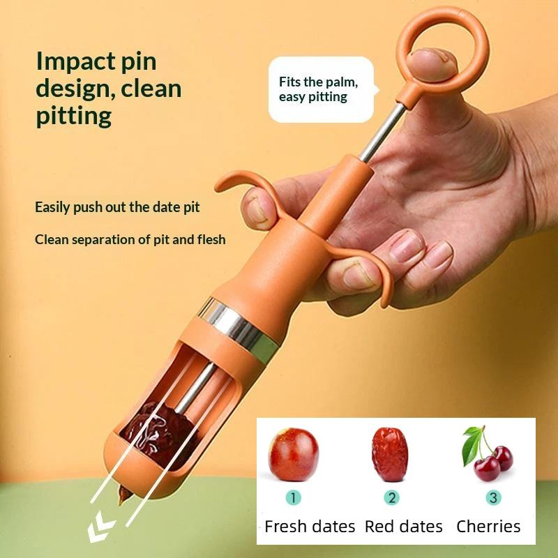 One-Second Cherry Pitter Stain - Kitchen Baking Gadgets 评论和价格