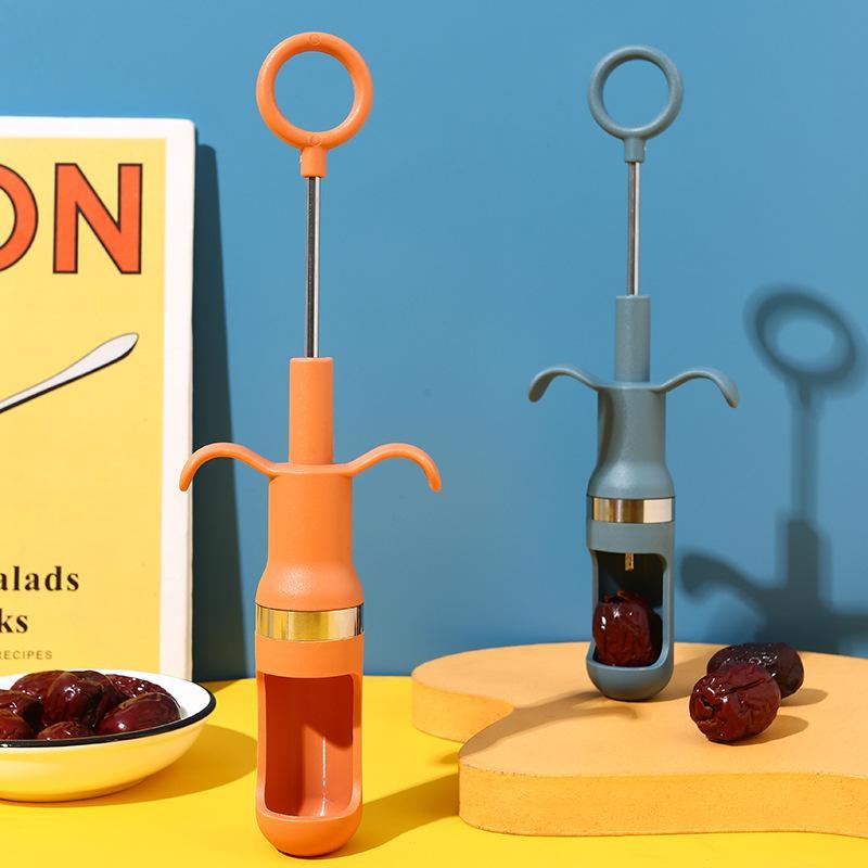 One-Second Cherry Pitter Stain - Kitchen Baking Gadgets 评论和价格