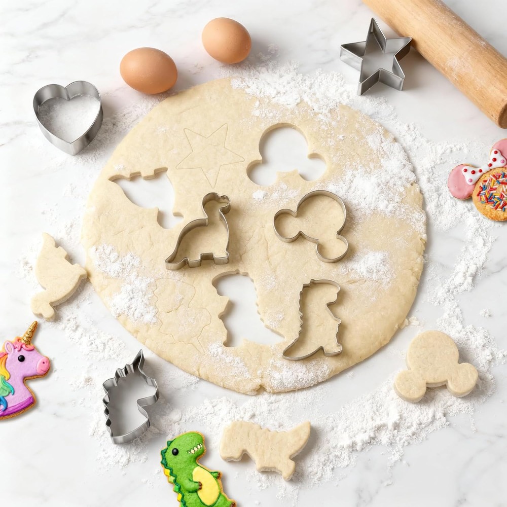 Stainless Steel Cookie Cutters - Cookie Cutter Set 评论和价格