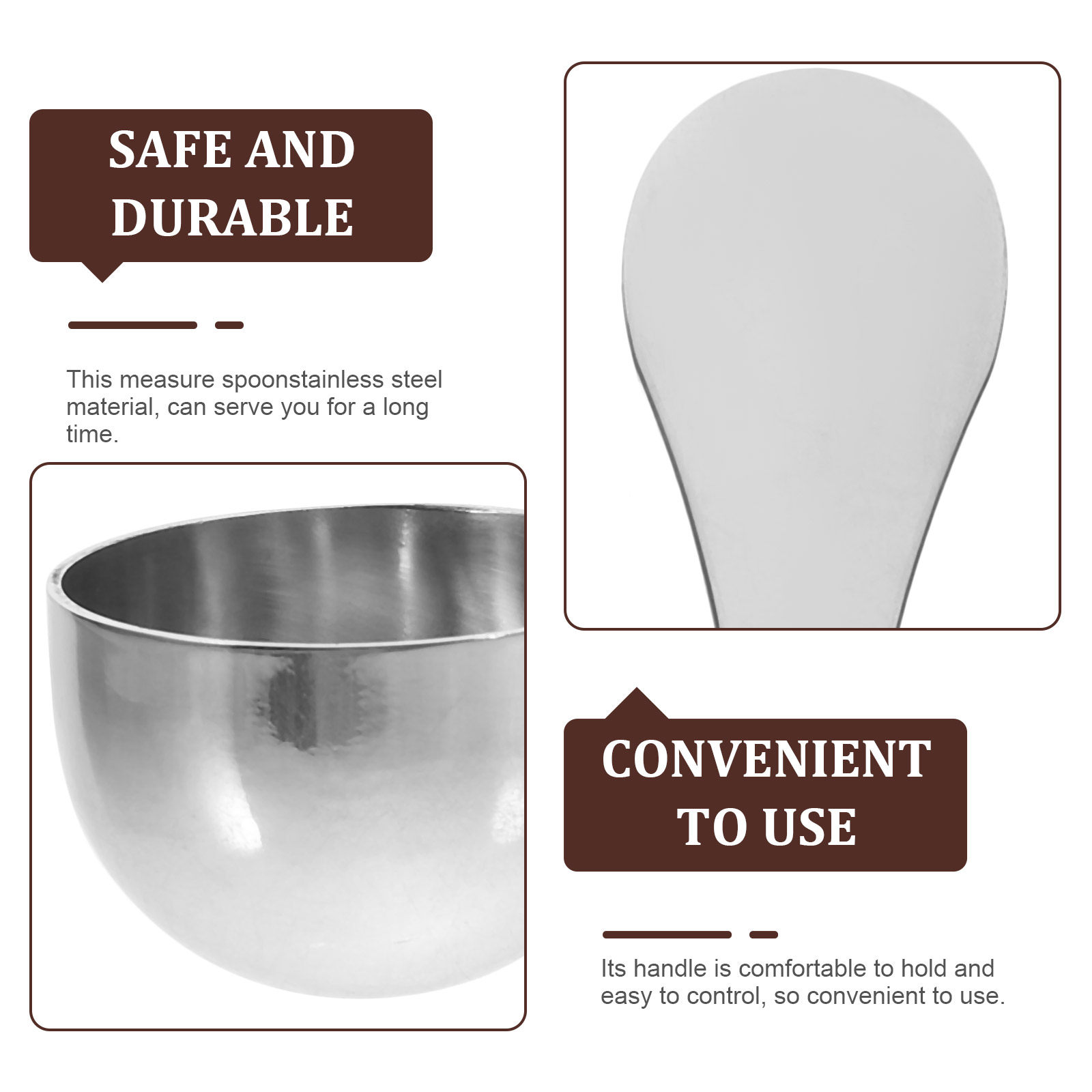 1Pcs 20Ml Stainless Steel Meas - Baking (Kitchen Ingredient) 评论和价格
