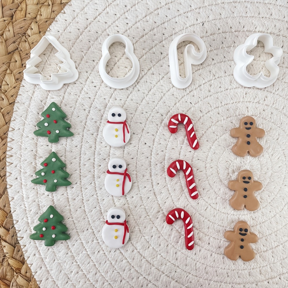 6Pcs Christmas Tic Tac Toe Coo - Cookie Cutter Set 评论和价格