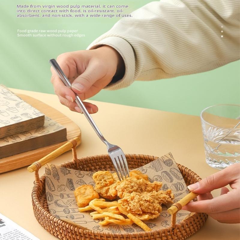 100pcs Oil-Proof Baking Food W - Kitchen Baking Paper 评论和价格