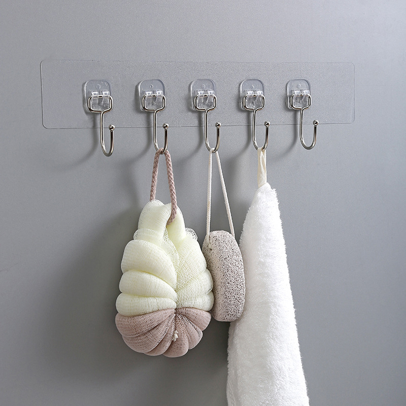 3/4/5/6 Row Wall Hanging Hook  - Kitchen Baking Gifts 评论和价格