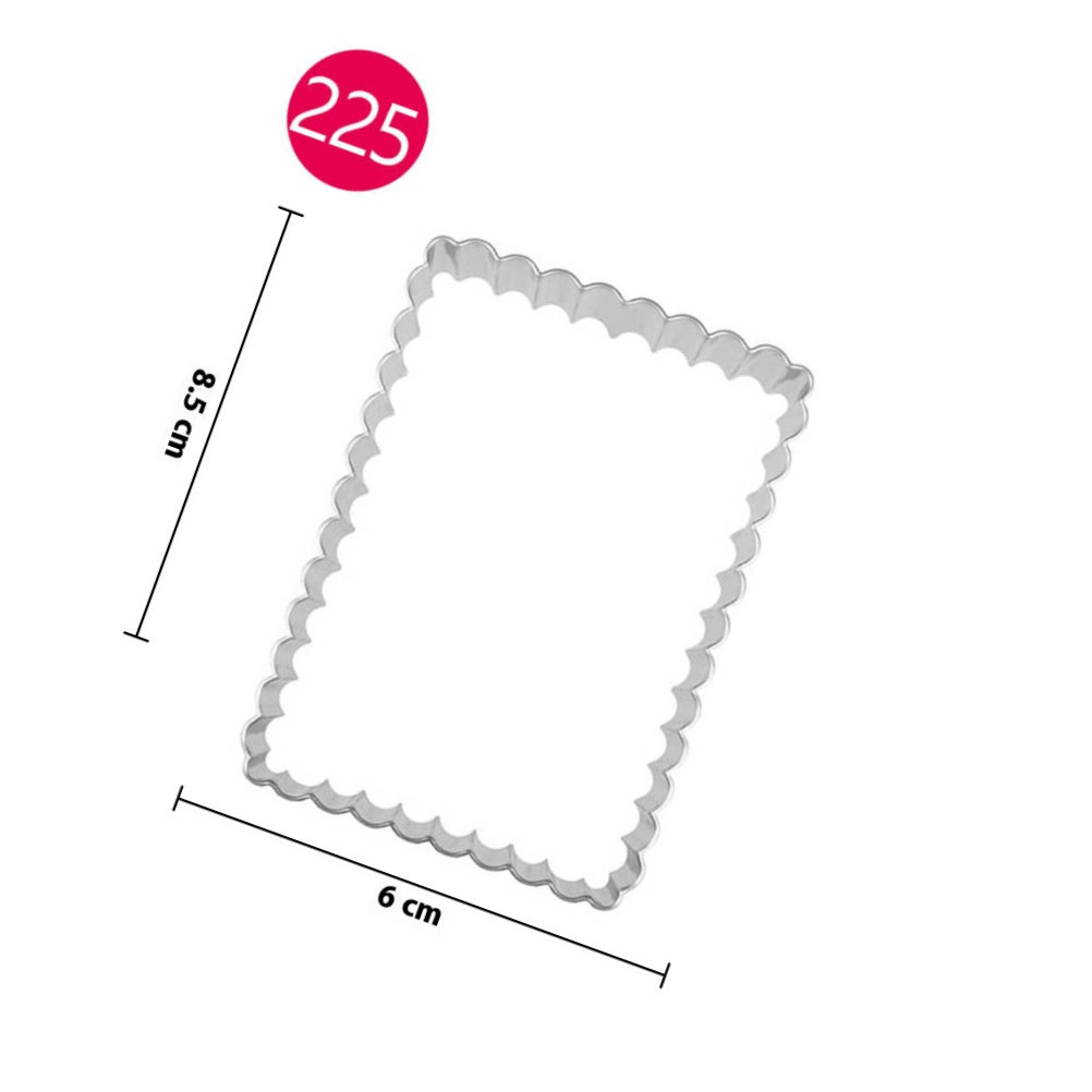 4Pcs Stainless Steel Baking Mo - Cookie Cutter Set 评论和价格