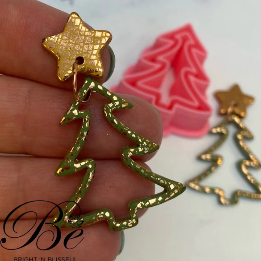 Clay Cutter Shape Christmas Tr - Cookie Cutter Set 评论和价格