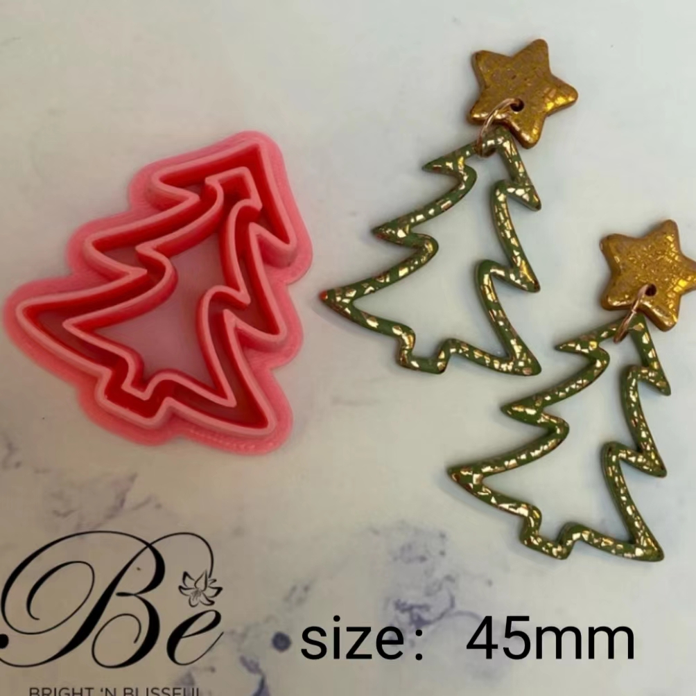 Clay Cutter Shape Christmas Tr - Cookie Cutter Set 评论和价格