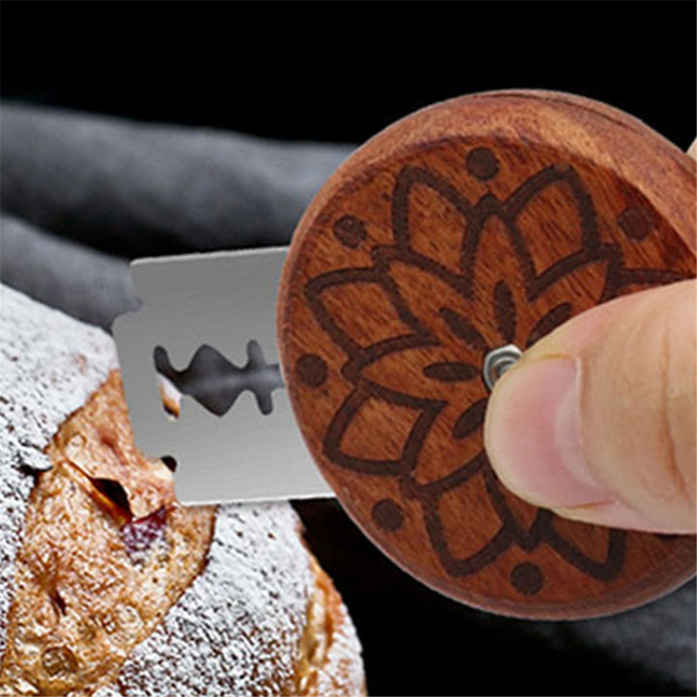 Wood Round Bread Lame Knife wi - Bread Lame Scoring 评论和价格