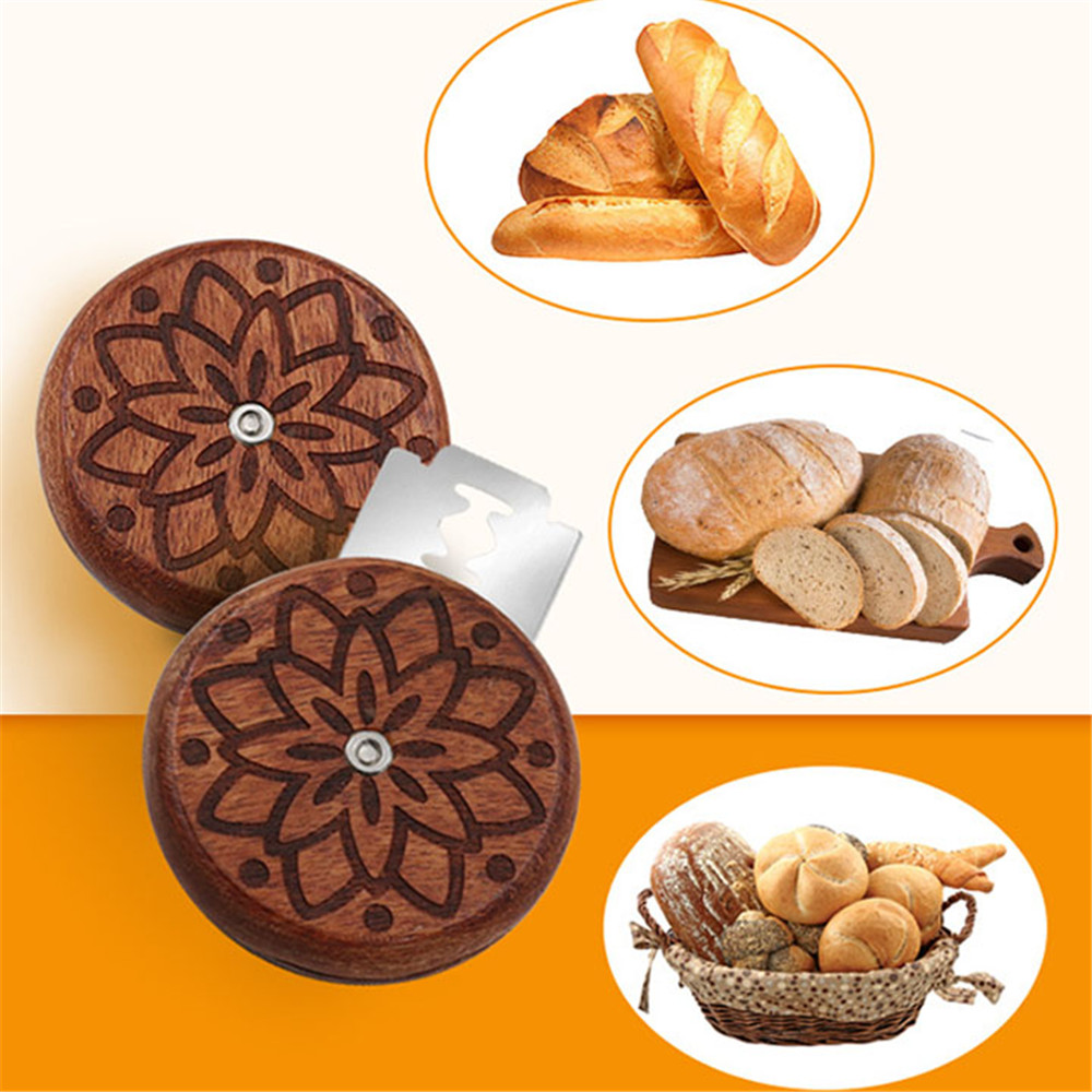 Wood Round Bread Lame Knife wi - Bread Lame Scoring 评论和价格