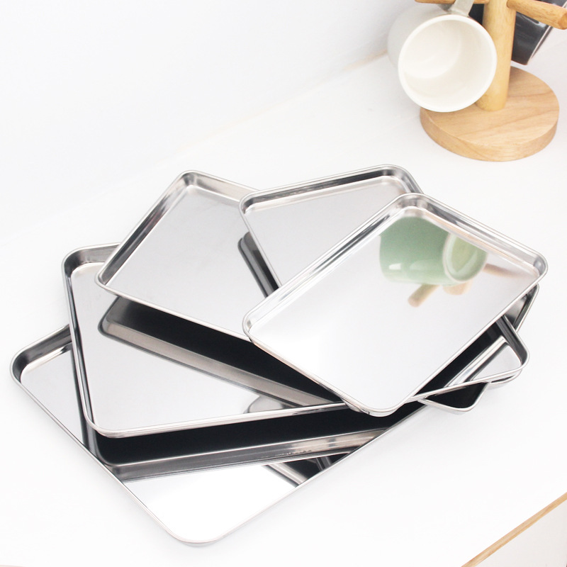 Stainless Steel Rectangle Food - Kitchen Baking Dishes 评论和价格