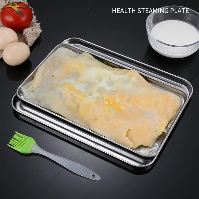 Stainless Steel Rectangle Food - Kitchen Baking Dishes 评论和价格