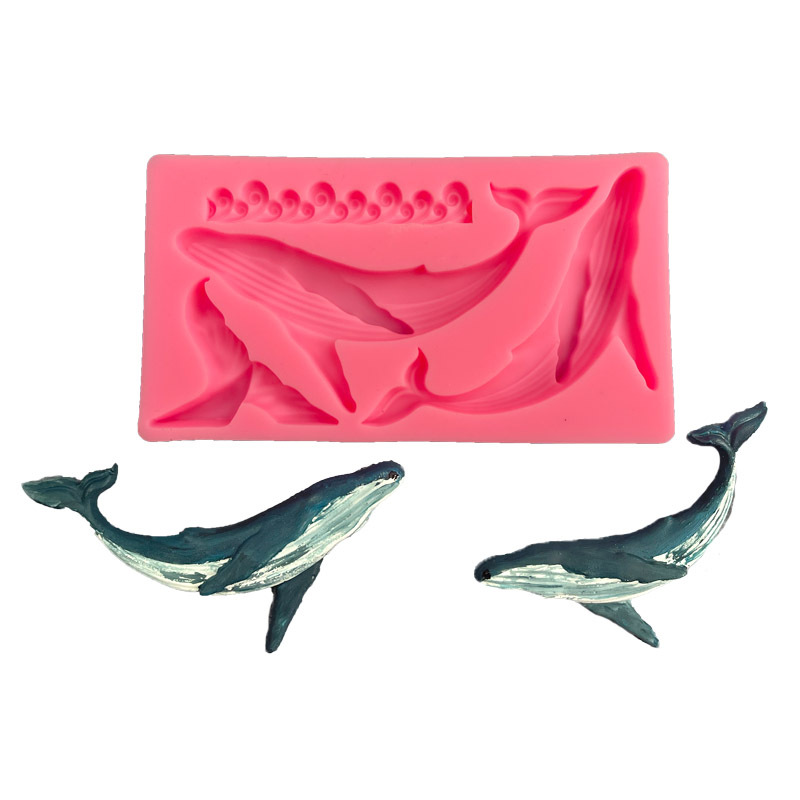 DIY Whale Silicone Mold Ocean  - Kitchen Baking Gadgets 评论和价格