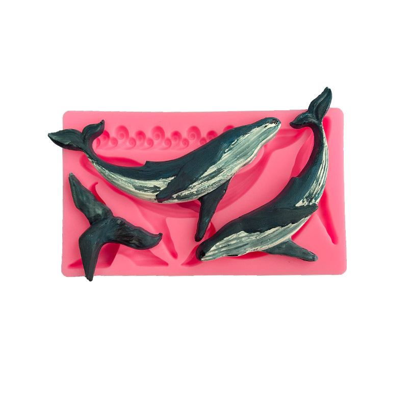 DIY Whale Silicone Mold Ocean  - Kitchen Baking Gadgets 评论和价格
