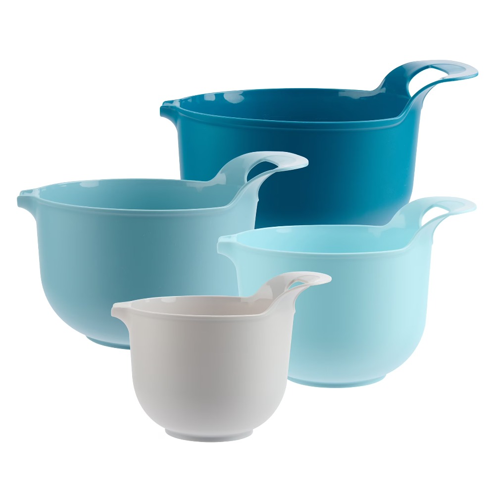 Nesting Plastic Mixing Bowls S - Kitchen Baking Set 评论和价格