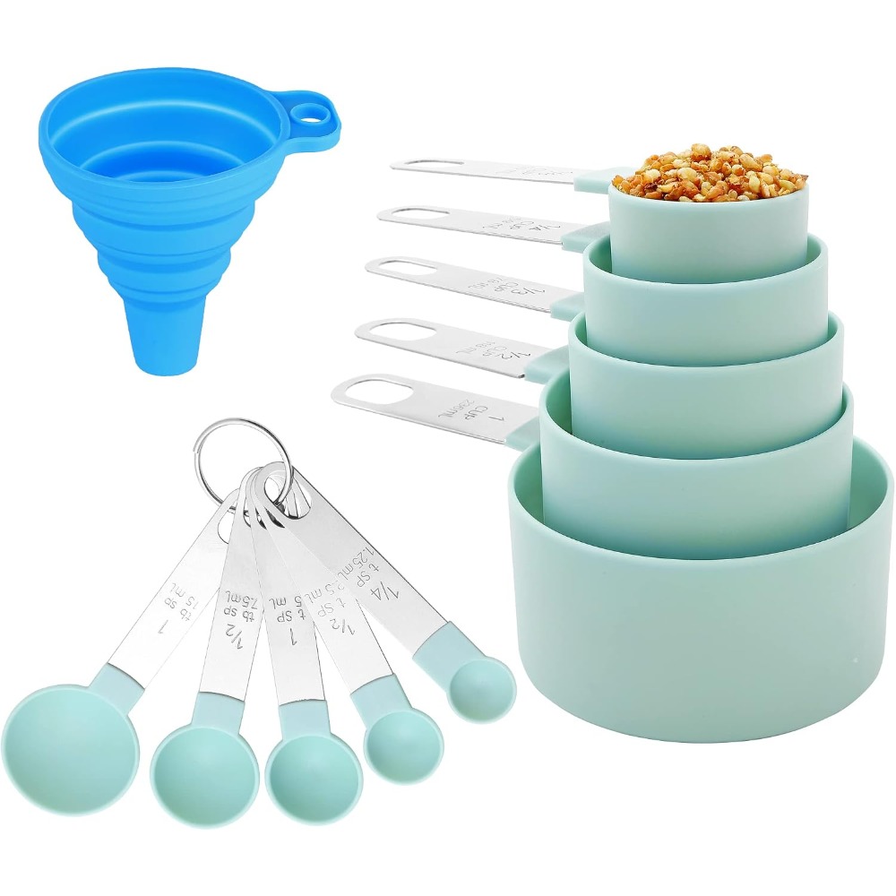 10-Piece Stackable Stainless S - Baking (Kitchen Ingredient) 评论和价格