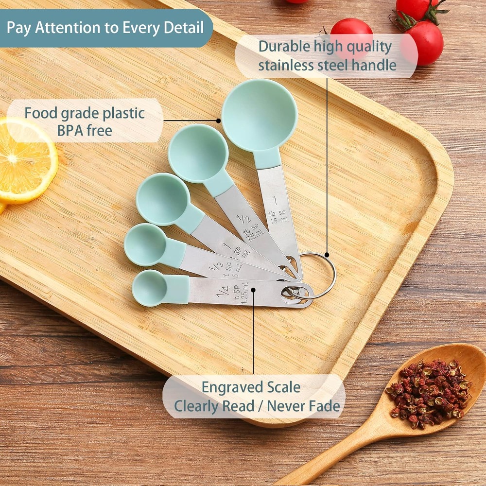 10-Piece Stackable Stainless S - Baking (Kitchen Ingredient) 评论和价格