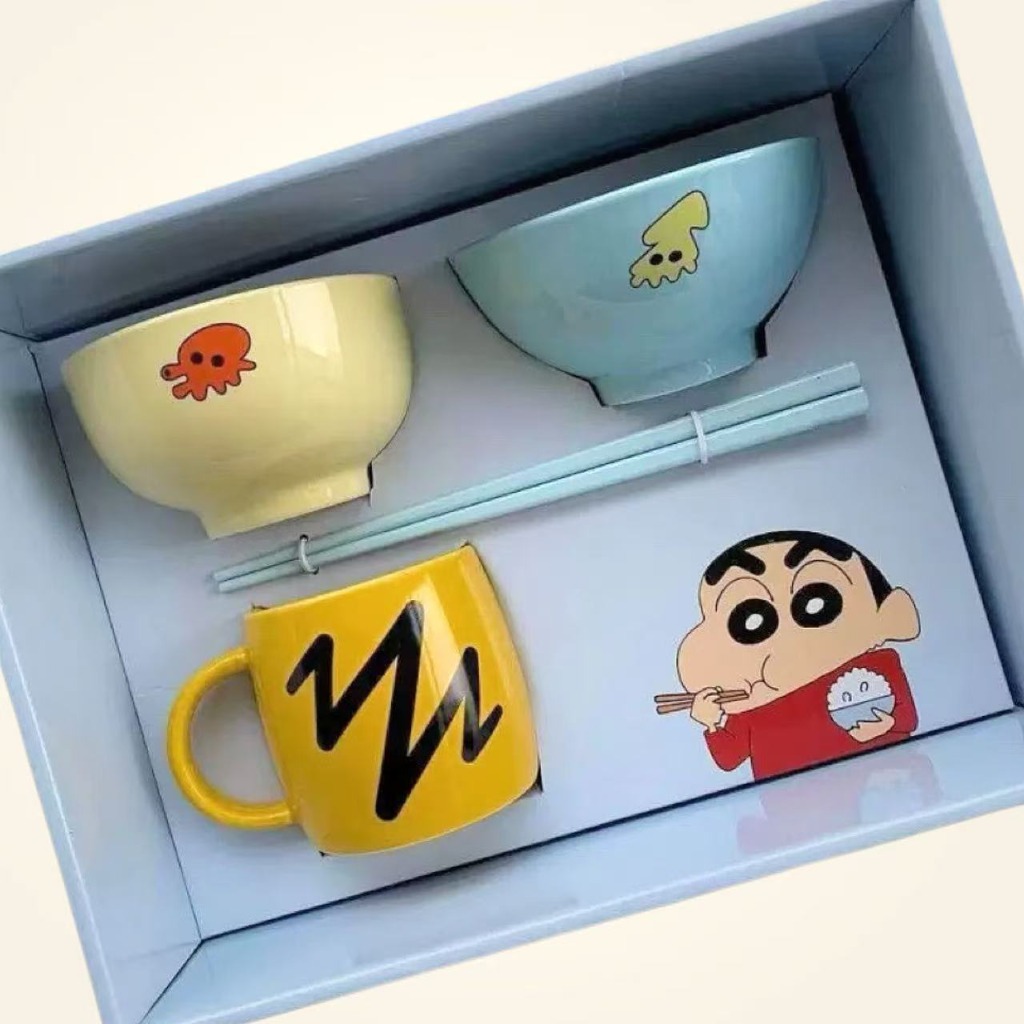 Crayon Shinchan Ceramic Tablew - Kitchen Baking Gifts 评论和价格