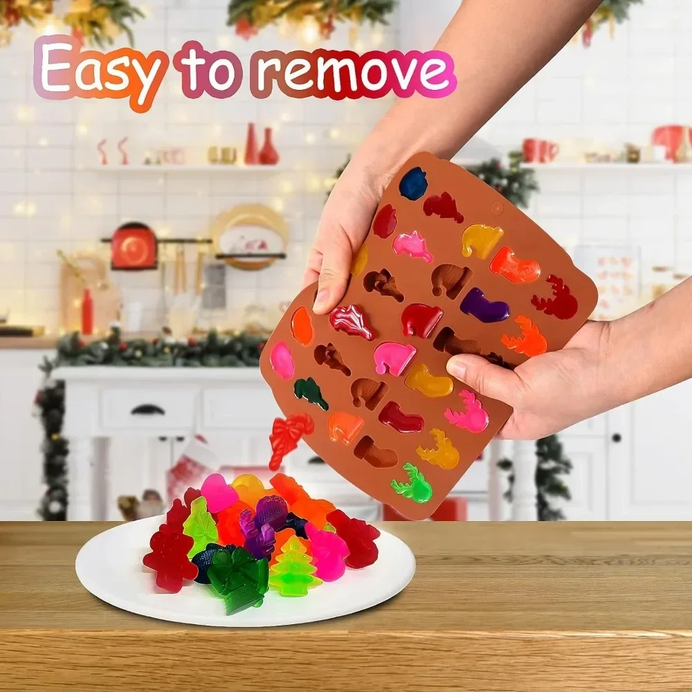 Christmas Silicone Chocolate M - Kitchen Appliances For Baking 评论和价格