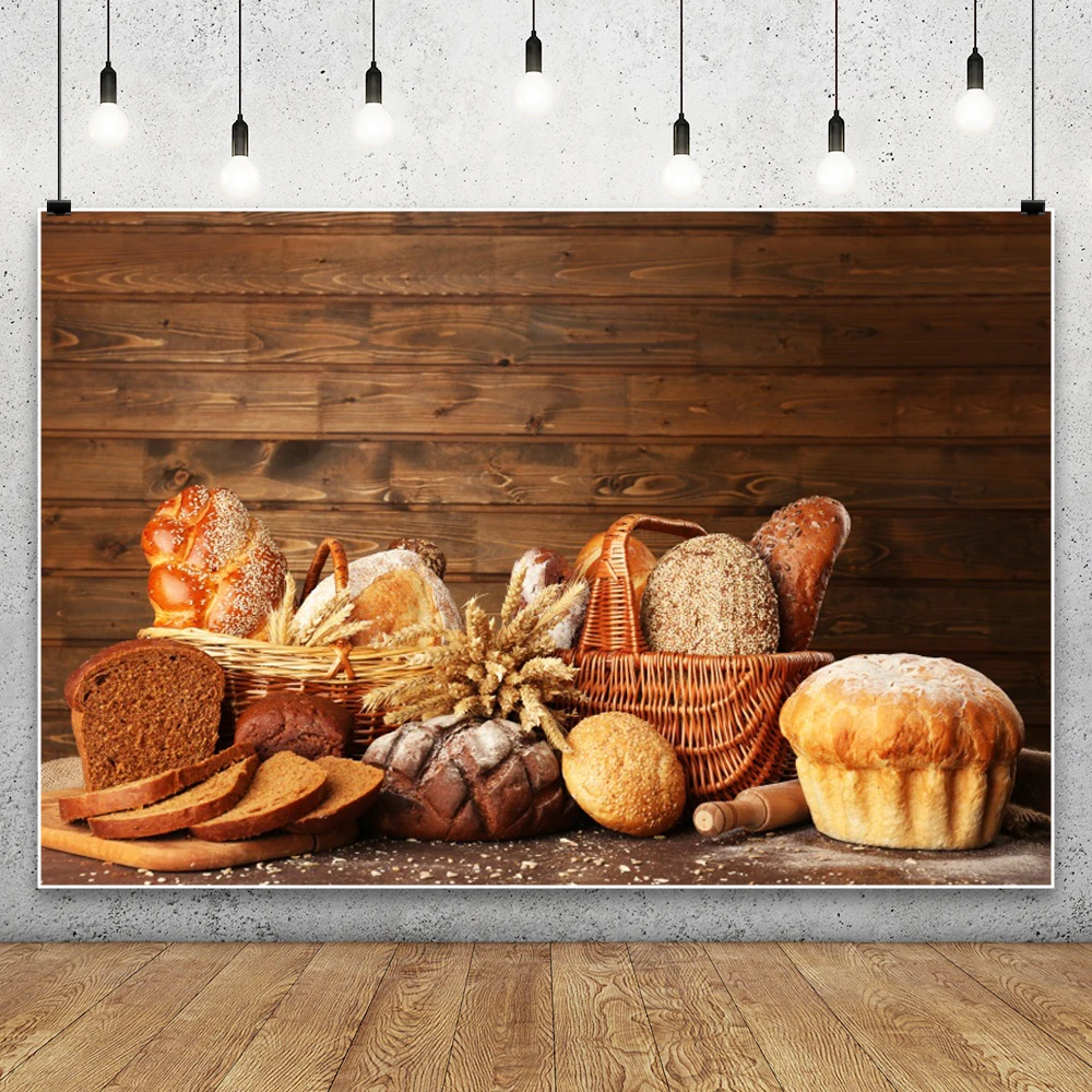 Wooden Planks Backdrop Baking  - Kitchen Baking Background 评论和价格