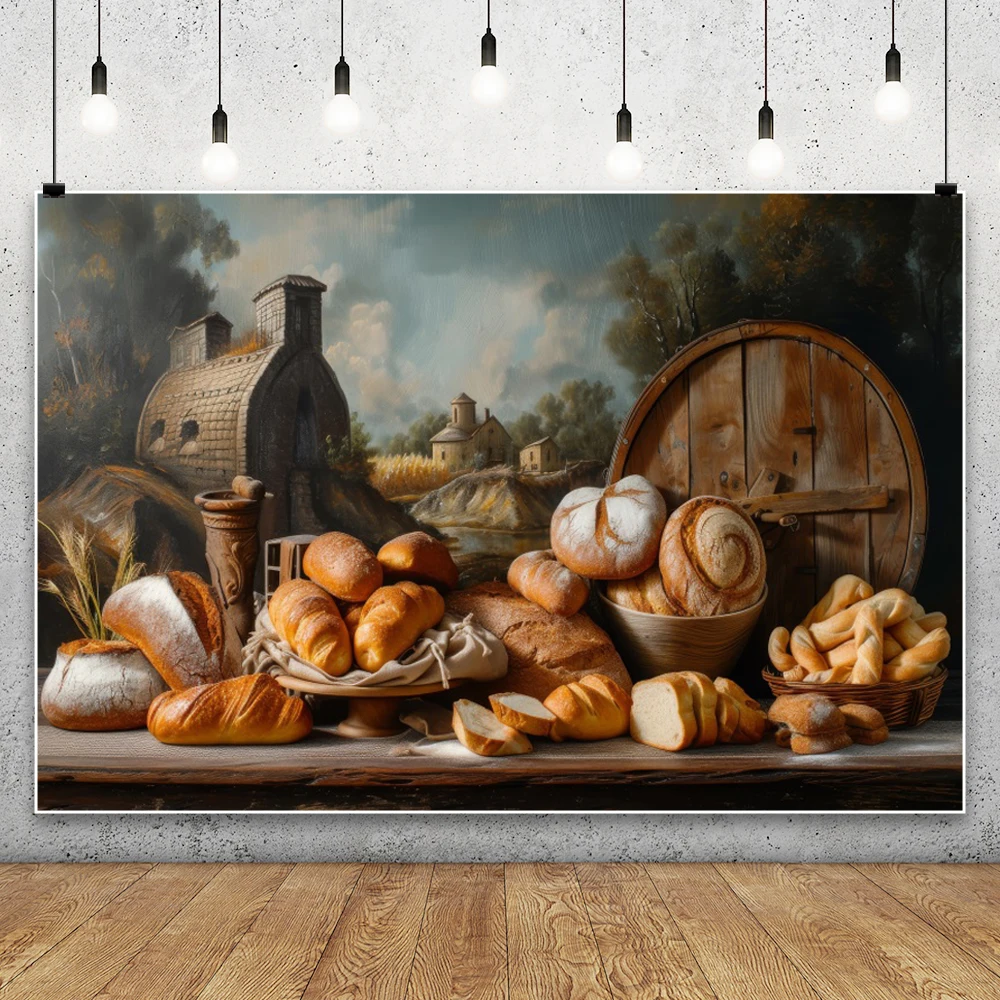 Wooden Planks Backdrop Baking  - Kitchen Baking Background 评论和价格