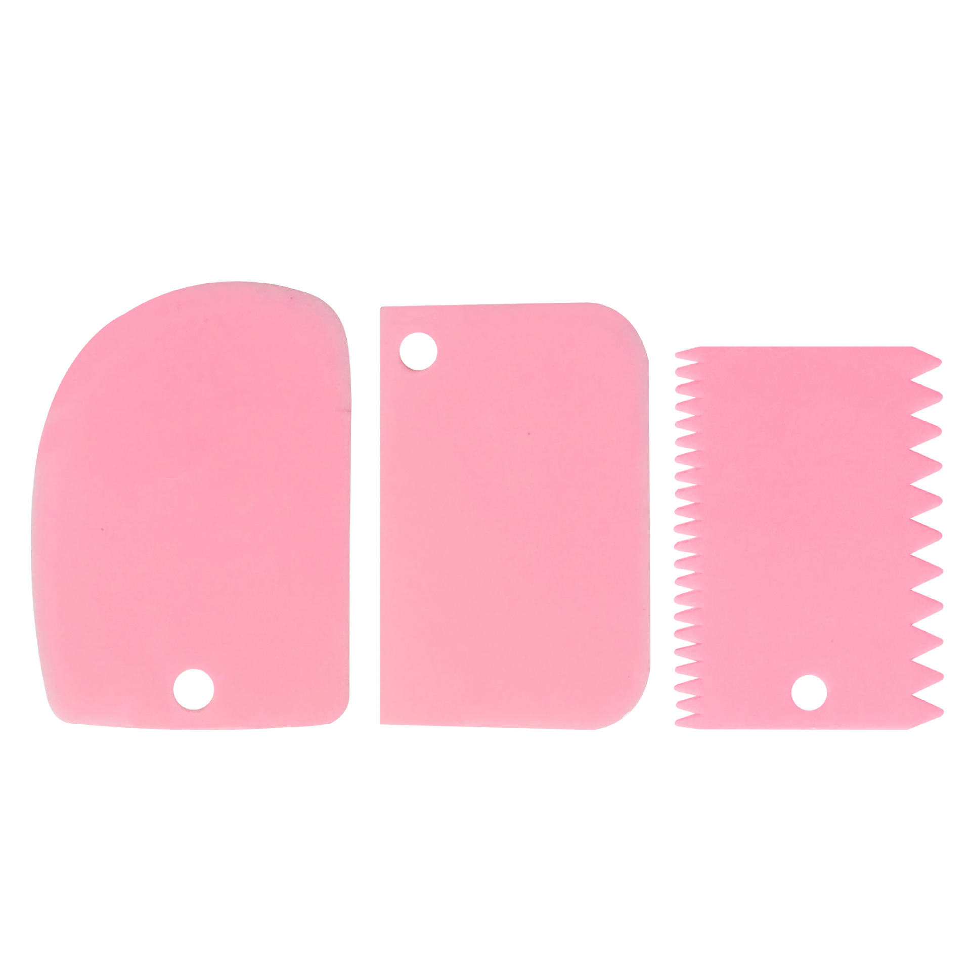3PCS/Lot Cream Scraper Smoothe - Kitchen Appliances For Baking 评论和价格
