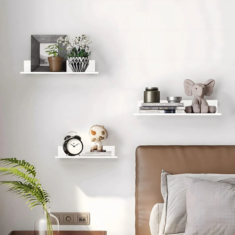 Metal Floating Shelves Wall Mo - Kitchen Uncle 评论和价格