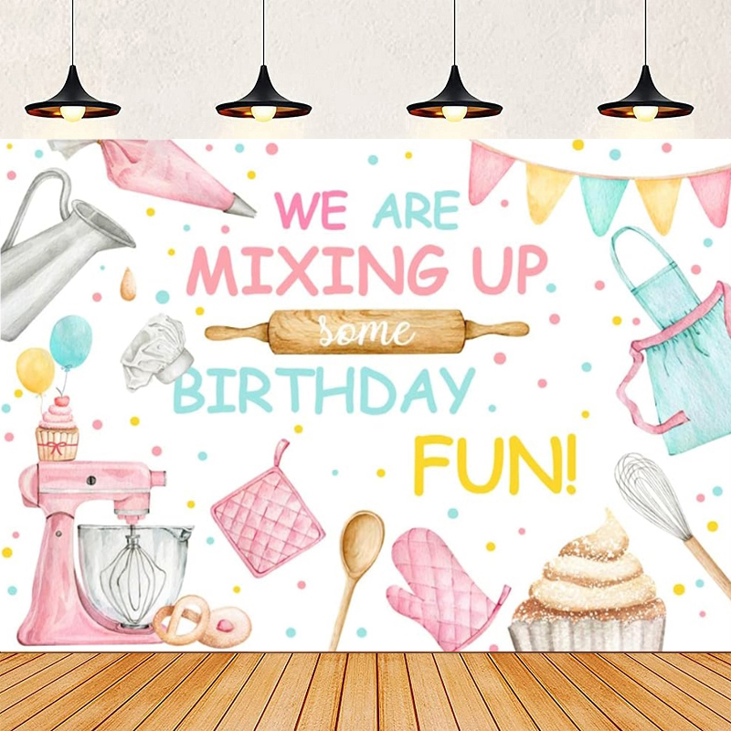 Pink Baking Dessert Cooking Ha - Kitchen Baking Background 评论和价格